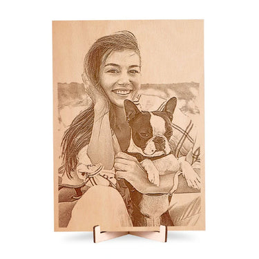 Foto puit A4 (21 x 30 cm) 