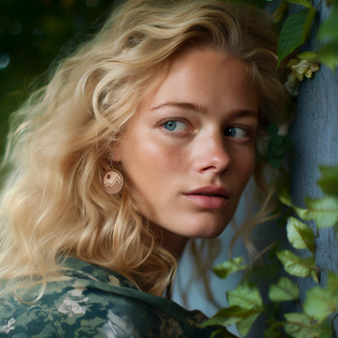 Puidust kõrvarõngad HOORAY Cime 