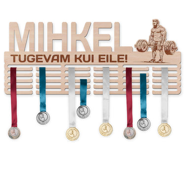 Medalite hoidja- Jõutõstmine, mees 