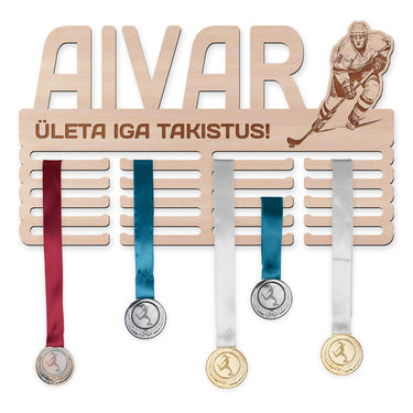 Medalite hoidja- Jäähoki, mees 