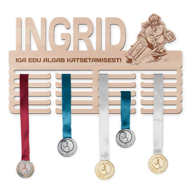 Medalite hoidja- Jäähoki, naine väravavaht 