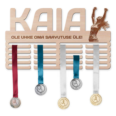Medalite hoidja oma kujundusega 