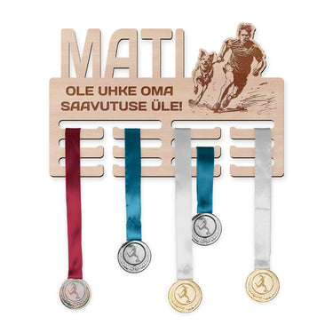 Medalite hoidja- Canicross, mees 