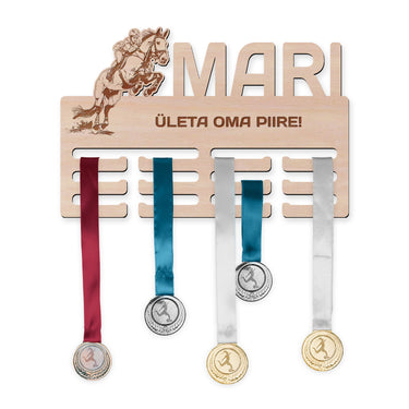 Medalite hoidja - Ratsutamine, naine 