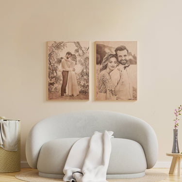 Foto puitplaadil A2 (60 x 40 cm) 