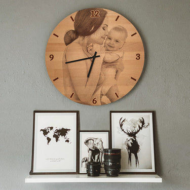 Massiivne kell teie fotoga - 50 cm 